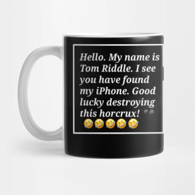 Tom Riddle Phone by kaiwhitetiger